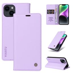 Luxury Magnetic Folio Leather Vogue Phone Case for iPhone 15 14 13 12 Pro Max Samsung Galaxy S23 Ultra 5G A24 A54 A34 Multiple Card Slots Wallet Bracket Protective Shell