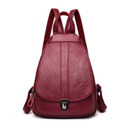 Backpack Women's Fashion Versatile Mommy Casual Large Capacity Travel Bag Student foreskin with Good Texture 230817