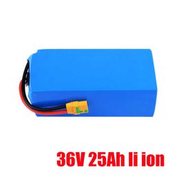 Rechargeable 25AH 36 volt lithium ion battery with BMS for electric bicycle eletric bike + charger