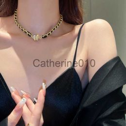 Pendant Necklaces Fashion Weight Loss Magnet Necklace Zircon Crystal Strong Magnetic Therapy Health Care Clavicle Necklace Party WeddJewelry J230817
