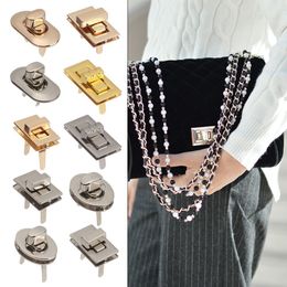 Bag Parts Accessories 1Pcs Turn Locks Twist Lock DIY Metal Clasp Handbag Shoulder Purse Buckle Hardware Closure 230817