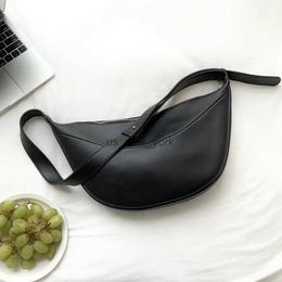 Hobo Zipper Women's Bag Korean Designer Middle Hobos Women Handbags High Quality PU Leather Ladies Shoulder Crossbody Bag Whole Sale HKD230817