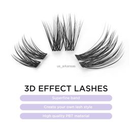 False Eyelashes MILAMOD 24 Volume Clusters Lashes DIY Extension Segmented Lashes Natural Segmented Mink Eyelashes HKD230817