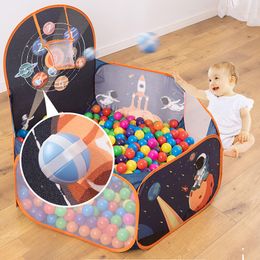 Baby Rail 12m Playpen Ball Pool para crianças Toys infláveis ​​Balls Children's Dry with Gift SDFQE 230816