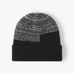 Berets Thick Lady Cap Hat Men America Warm Female Europe Women Knitted & Winter Autumn Cool For Fashion Beanie Male