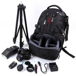 Camera bag accessories Waterproof DSLR Camera Bags Backpack Rucksack Bag Case For Nikon Canon Photo Bag for Camera Outdoor Travel photographs HKD230817