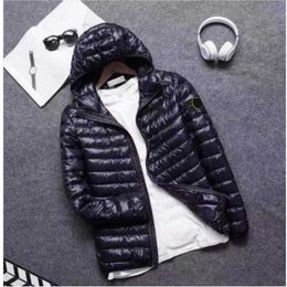 Winter Puffer Luxury Brand Parkas Blue Red Down Jacket Men Woman Thickening Warm Coat Mens Clothing Leisure Outdoor Jackets