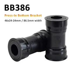 BB386 Bicycle Bottom Bracket Sealed Bearing 46x24mm 86.5mm Central Axis Press-In MTB Mountain Road Bike BB Sets