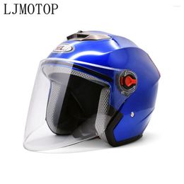 Motorcycle Helmets For Moto Guzzi 1200 SPORT BREVA 1100 750 Helmet Light Weight Safety Open Face Scooter Bike