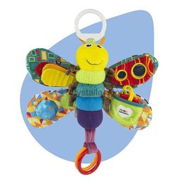 Baby Girl/Boy 0-12 Month Toys Stroller/Bed Hanging Butterfly/Bee Handbell Rattle/Mobile Teether Education Stuffed/Plush Kid Toys HKD230817