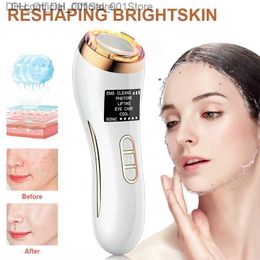 7-in-1 beauty instrument household RF device LED ion corona skin regeneration instrument facial massager Z230817