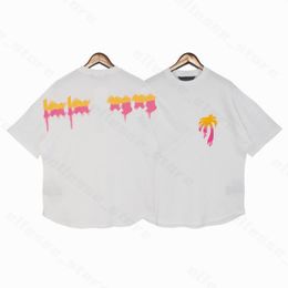 Tees Tshirt Summer fashion Mens Womens Designers T Shirts Long Sleeve Tops Palms Letter Cotton Tshirts Clothing Polos Short Sleeve 18PBLQ