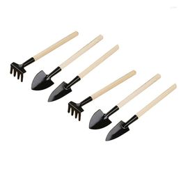 Chopsticks 6X Portable Mini Garden Tools Kit Small Shovel Hoe Gardening
