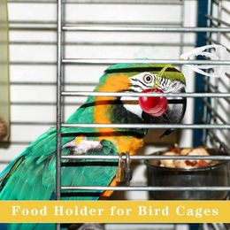 Other Bird Supplies Cage Clips Compact Pet Feeder Long Lasting Protective Hand Unique Fruit Vegetable