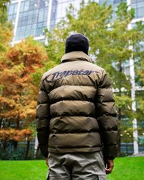 Olive Green Series Down Jacket Men And Women The Same 2023 New Trend Down Jacket Fashion Leisure Brand