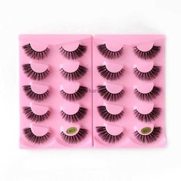 False Eyelashes New Summer False Eyelashes Naturally Thick Curled And Extended Fashionable Eyelashes False Eyelashes Extended HKD230817