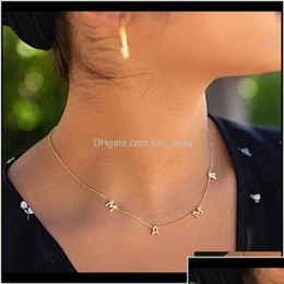 Pendant Necklaces Mama Gold Sier Copper Mothers Day Fashion Jewellery For Mom Birthday Jklbi Awxvy Drop Delivery Pendants Dhjlw