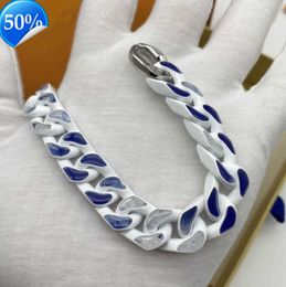 Charm Bracelets Designer High Quality Silver Love Bracelet Men Women Gold Chain Fashion Personality Hip-hopes 325ess