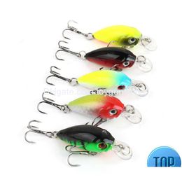 Baits Lures 1 Pcs Fishing Minnow Sinking Wobbler Fishig Carp Bait Hard Bait4.5Cm5G Artificial Crank Jerk Pesca Tackle Drop Delivery Dhv54