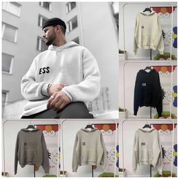 Men's Hoodies Sweatshirts Mens Hoodie Ess Essentialhoodie Knitted Sweater Zipper Letter Long Sleeve Sweatshirt Fog Essentail Hh