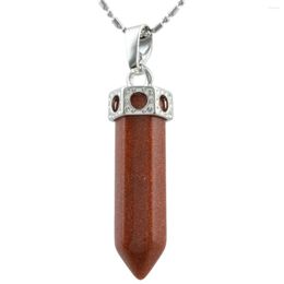 Pendant Necklaces ! Good Quality Tiger Eye Stones Rose Quartzs Charms For Making DIY Jewelry Necklace