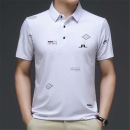 Men's Polos Men GOLF Shirts Golf Wear Summer Sports Simple Shortsleeved Tshirt Casual Fashion Outdoor Polo Shirt 230817