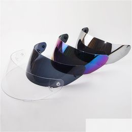 Motorcycle Helmets Ls2 Ff352 Helmet Visor Extra Lens Only Moto Transparent Black Rainbow Sier Available Drop Delivery Mobiles Motorc Dho2B