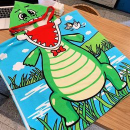 Towels Robes Dinosaur Boys and Girls Swimming Towels Infants and Toddlers Beach Raincoat Children's Bath Towels Baby Bath Towels Baby Bath Towels Z230819