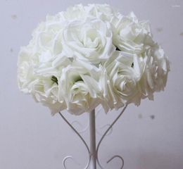 Decorative Flowers SPR 2pcs/lot 50CM Pomander Rose Ball Bride Holding Flower Wedding Kissing Party/home Decoration