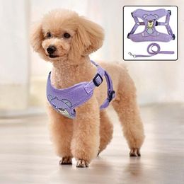 Dog Collars Chest Braces Safety Puppy Cat Harness Vest Pet Supplies Harnesses Leash Strap