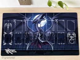 Mouse Pads Wrist YuGiOh Duel Playmat Blue-Eyes White Mat Trading Card Game Mat Table Desk Play Mat Mouse Pad Bag R230818