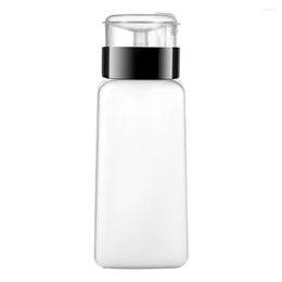 Storage Bottles Sturdy Cosmetic Bottle Reusable Push Down Empty Pump Dispenser Large Capacity Leak-proof Press-to-fill Home Supplies