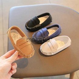 Sneakers Children Boys Kids Loafer Sneakers Spring Summer Moccasin Girls Casual Toddler Baby Pu Leather Shoes J0818