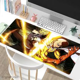 Mouse Pads Wrist Anime One Punch Man Mouse Pad Gaming Custom New Home Mousepad Desk Mats Natural Rubber Non-Slip Soft Office Mice Pad R230818