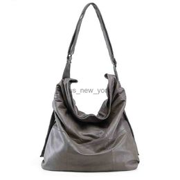 Totes Motingsome Oversized 46cm Roomy Women Leather Bag Luxury Cowhide Large Capacity Bags Handbag Shoulder Big Tote Black 2023 New HKD230818