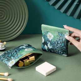 Storage Bags Earphones Pouch USB Data Cable Organiser Portable Cosmetic Bag Self-closing Headphone Accessories