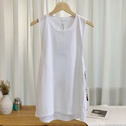 Active Shirts Yoga Clothes Vest Sports Fitness Lightweight Breathable And Loose Casual T-shirt Blouse Sleeveless Top For Women Sport