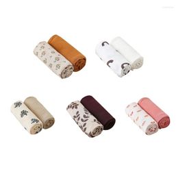 Blankets Baby Blanket For Boys Girls Soft Layer Born Receiving Breathable Nursery Shower Present X90C