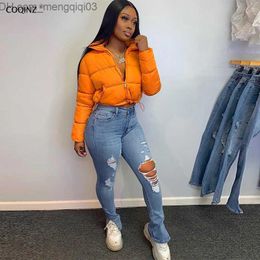 Women's Jackets Woman Bomber Jacket Parkas Winter Clothes Women Bubble Cropped Puffer Coat Plus Size Clothing Oversized Streetwear 21465XP 210927 Z230818