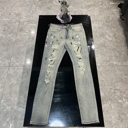 #2 jeans jeans gamba dritta jeans for uomo designer jeans maschi jeans designer hip hop jeans fashion pantaloni jeans jeans jeans viola jeans moto cool denim pant 010