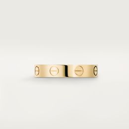 designer ring ove ring for woman luxury ring designer Jewellery design sense 5MM or 6MM Width Rings Multi-Finger Ring Size Finger Ring 18K Gold Plated Rings