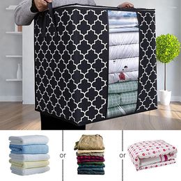 Storage Bags Clothes Bag Moisture Dust Proof Organizer Quilt With Durable Handles Duvet Blanket Sorting