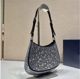 Luxury Shoulder Bags Women Shiny Diamond Handbags Hobos Beading Baguettes Bling Beads Purses Glittering Diamonds Handbag Totes Bag Top