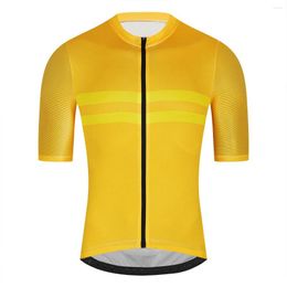 Racing Jackets In Stock Fualrny Pro Cycling Jersey Men AERO Bicycle Lightweight Mtb Seamless Process Bike Clothing Shirt Maillo