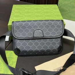 Men Fanny pack designer bag Classic chest bags Fashion Crossbody Handbag luxury shoulder bags women purse letter pattern flap wallet saddle bag card holder