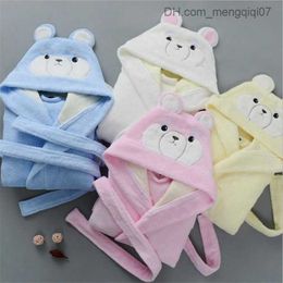 Towels Robes Unisex baby cotton bath towel hooded towel Pyjamas baby bath towel Z230819