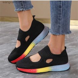 Dress Shoes Women Casual Shoes 2022 New Slip On Sneakers For Women Plus Size Women's Sneakers Comfy Outdoor Ladies Flat Shoes Tenis Feminino T230818