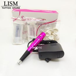 Tattoo Machine Dermograph Beauty Microshading PMU Gun Universal Eyebrow Lip Pen Micropigmentation For Permanent Makeup 2308017