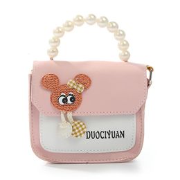 Evening Bags selling cartoon anime PU childrens learning shoulder bag book clothes key storage 230817