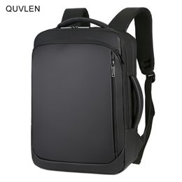 School Bags Backpack For Men Multifunctional Business Notebook USB Charging Waterproof Film Mens Backbag Casual Bag 230817